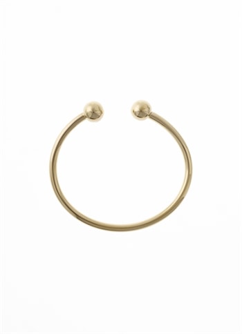 Armring med kugle, 14 karat